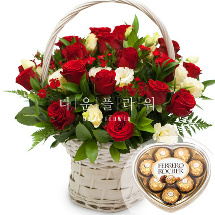 n초코릿꽃바구니G